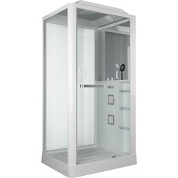 Гидробокс Grossman 90x110 см GR123(R), белый/прозрачное - фото 