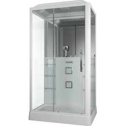 Гидробокс Grossman 90x135 см GR128L L, белый/прозрачное - фото 