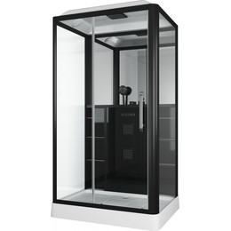 Гидробокс Grossman 90x120 см GR227L L, чёрный/прозрачное - фото 