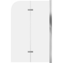 Шторка для ванны Grossman 1100х1500 мм GR-106110, хром/прозрачное - фото 