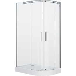 Душевое ограждение Grossman Galaxy 110x80 см GR-4110L L, хром/прозрачное - фото 