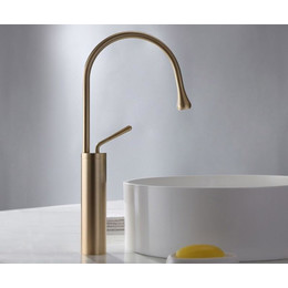 Смеситель для раковины высокий Bronze de Luxe Scandi 9015BR, бронза, Цвет производителя: бронза - фото 