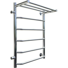 Полотенцесушитель водяной Тругор Браво ПМ1 с полкой и боковым подводом П6 500х800 мм L 00-00017293 - фото 