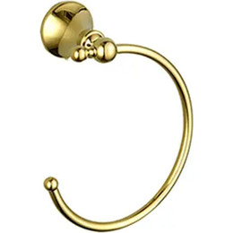 Кольцо для полотенец Gappo G1404, цвет золото - фото 