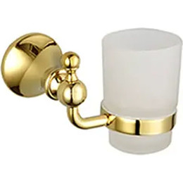 Стакан для зубных щеток Gappo G1406, цвет золото - фото 