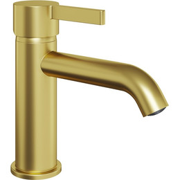 Смеситель для раковины Paini Brera 74PJ205O, золото матовое - фото 