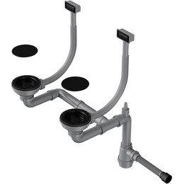 Арматура для кухонной мойки Omoikiri WK-2C GB 4956759, графит - фото 