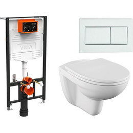 Инсталляция с подвесным унитазом Vitra Normus L-Box 9773B003-7206 - фото 