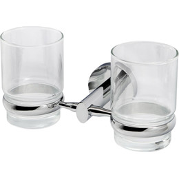 Двойной стакан для зубных щеток WasserKraft Rhein K-6228D - фото 