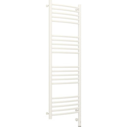 Полотенцесушитель электрический Сунержа Богема 3.0 П20 1200x400 мм (выгнутая перемычка) 30-5803-1240 R, белый матовый - фото 