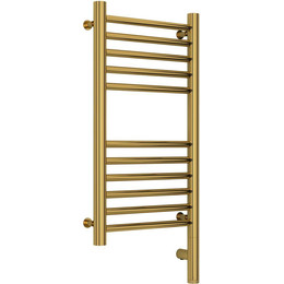Полотенцесушитель электрический Сунержа Богема 3.0 П11 600x300 мм (прямая перемычка) 03-5805-6030 R, золото - фото 