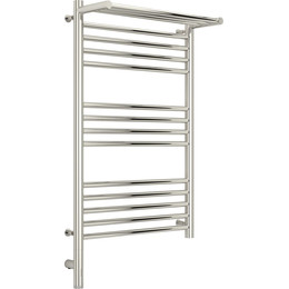 Полотенцесушитель электрический Сунержа Богема с полкой 3.0 П14 800x500 мм (прямая перемычка) 00-5806-8050 L - фото 