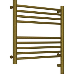 Полотенцесушитель электрический Сунержа Богема 3.0 П9 500x500 мм (прямая перемычка) 05-5805-5050 R, состаренная бронза - фото 