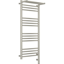 Полотенцесушитель электрический Сунержа Богема с полкой 3.0 П16 1000x400 мм (прямая перемычка) 071-5807-1040 R, сатин - фото 