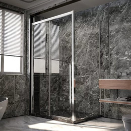 Душевое ограждение Veconi Premium Trento 150x100 см PTC30-SP-150100-CH-01-C4 (стекло 8 мм), хром/прозрачное - фото 