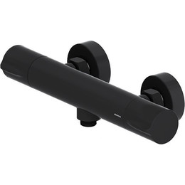 Смеситель для душа с термостатом Damixa Scandinavian Pure 366000300, черный, Цвет производителя: чёрный - фото 