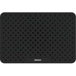 Верхний душ Damixa Merkur 310x200 мм 940050300, черный - фото 