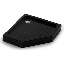 Поддон Veconi Tezeo 90x90 см TZ53B-90-C5, черный - фото 