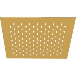 Верхний душ WasserKraft 250x250 мм A256, золото глянцевое - фото 