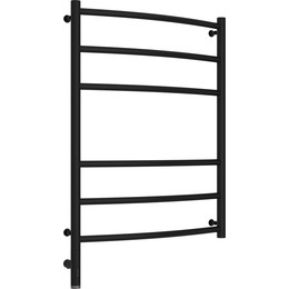 Полотенцесушитель электрический Сунержа Галант 3.0 П6 800x600 мм 31-5800-8060 L, чёрный матовый - фото 