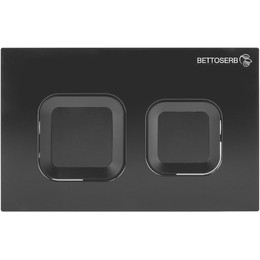 Кнопка смыва Pestan Bettoserb 40006471, чёрный матовый - фото 