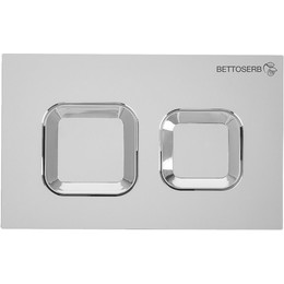 Кнопка смыва Pestan Bettoserb 40006473, хром глянцевый - фото 