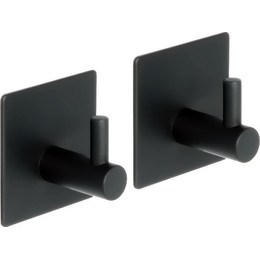 Крючок Fixsen FX-560A (2 шт.) цвет чёрный - фото 