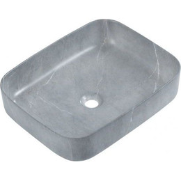 Раковина-чаша Mirsant SHELL-0619 50 см, Grey Stone Matt - фото 