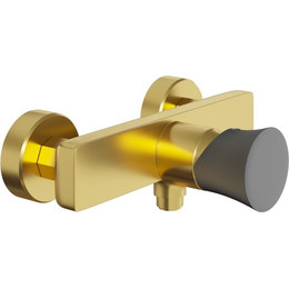 Смеситель для душа Paini Domus 18PJ511PZ, матовое золото - фото 