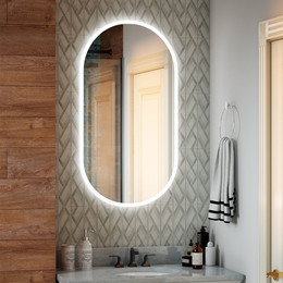 Зеркало Континент Delight Led 55 см ЗЛП458 - фото 