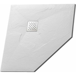 Поддон каменный Grossman Strong 90x90 см GR-S19090D, белый матовый - фото 