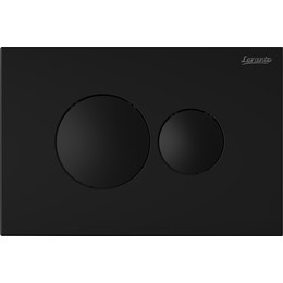 Кнопка смыва Loranto 7313, черный матовый - фото 