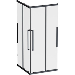 Душевое ограждение Am.Pm Func 90x90 см W84G-403-9090-BТ, черный/прозрачное - фото 