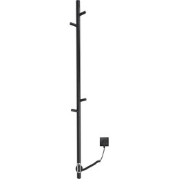 Полотенцесушитель электрический Vincea 1370 мм VTD-1DBE, черный матовый - фото 