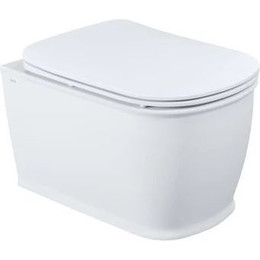 Унитаз подвесной безободковый Iddis Oxford OXFRDSEi25 с крышкой микролифт - фото 