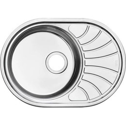 Кухонная мойка Iddis Suno SUN65SDi77, сатин - фото 