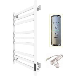 Полотенцесушитель электрический Тругор Пэк сп 21 ВГП с полкой П9 500х800 мм, белый (возможность скрытого подключения) 00-00043123, Цвет производителя: белый - фото 