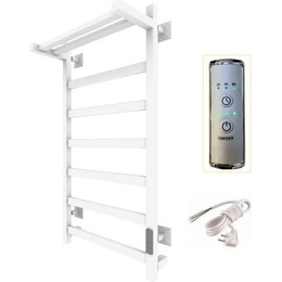 Полотенцесушитель электрический Тругор Пэк сп 20 ВГП с полкой П7 500х800 мм, белый (возможность скрытого подключения) 00-00043115 - фото 