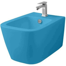 Биде подвесное ArtCeram A16 ASB001 38 00, blu avio - фото 