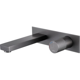 Смеситель для раковины настенный Abber Rund AF8712NG (со скрытой частью) никель, Цвет производителя: никель - фото 