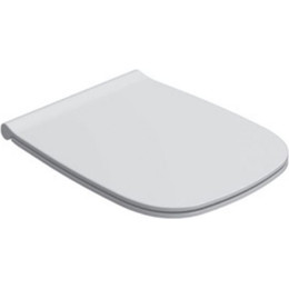 Сиденье с крышкой для унитаза Globo Genesis микролифт GN022BI bi/cr - фото 