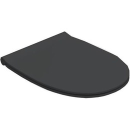 Сиденье с крышкой для унитаза Globo 4all микролифт MDR20.AR, чёрный матовый - фото 