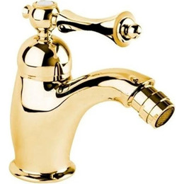 Смеситель для биде Cezares MARGOT-BSM1-03/24-M, золото 24 карат, Цвет производителя: золото - фото 