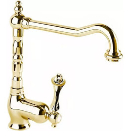 Смеситель для кухни Cezares MARGOT-LLM2-03/24-M, золото 24 карат, Цвет производителя: золото - фото 