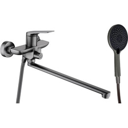 Смеситель для ванны Haiba HB22816-3, графит - фото 