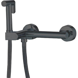 Набор для гигиенического душа Haiba HB5514-7 (с прогрессивным картриджем​) чёрный матовый - фото 