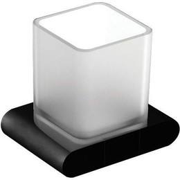 Стакан для зубных щеток Art&Max Platino AM-E-3968-MB, чёрный матовый - фото 