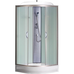 Душевая кабина Loranto CS-6681F 80х80 см, хром/матовое - фото 