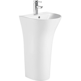 Раковина напольная Azario Fretta Round 48 см - фото 