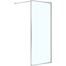 Душевая перегородка Azario Richmond Walk-in 70 см AZ-NAG 6310 700 silver с кронштейном в комплекте, хром/прозрачное - фото 